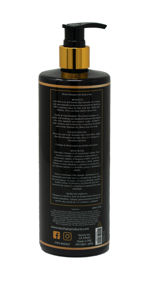 Biotin Shampoo for Thicker Hair
