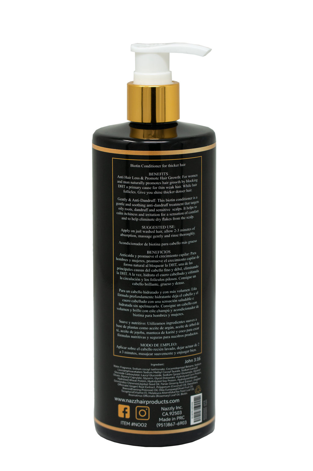 Biotin Conditioner For Thicker Hair