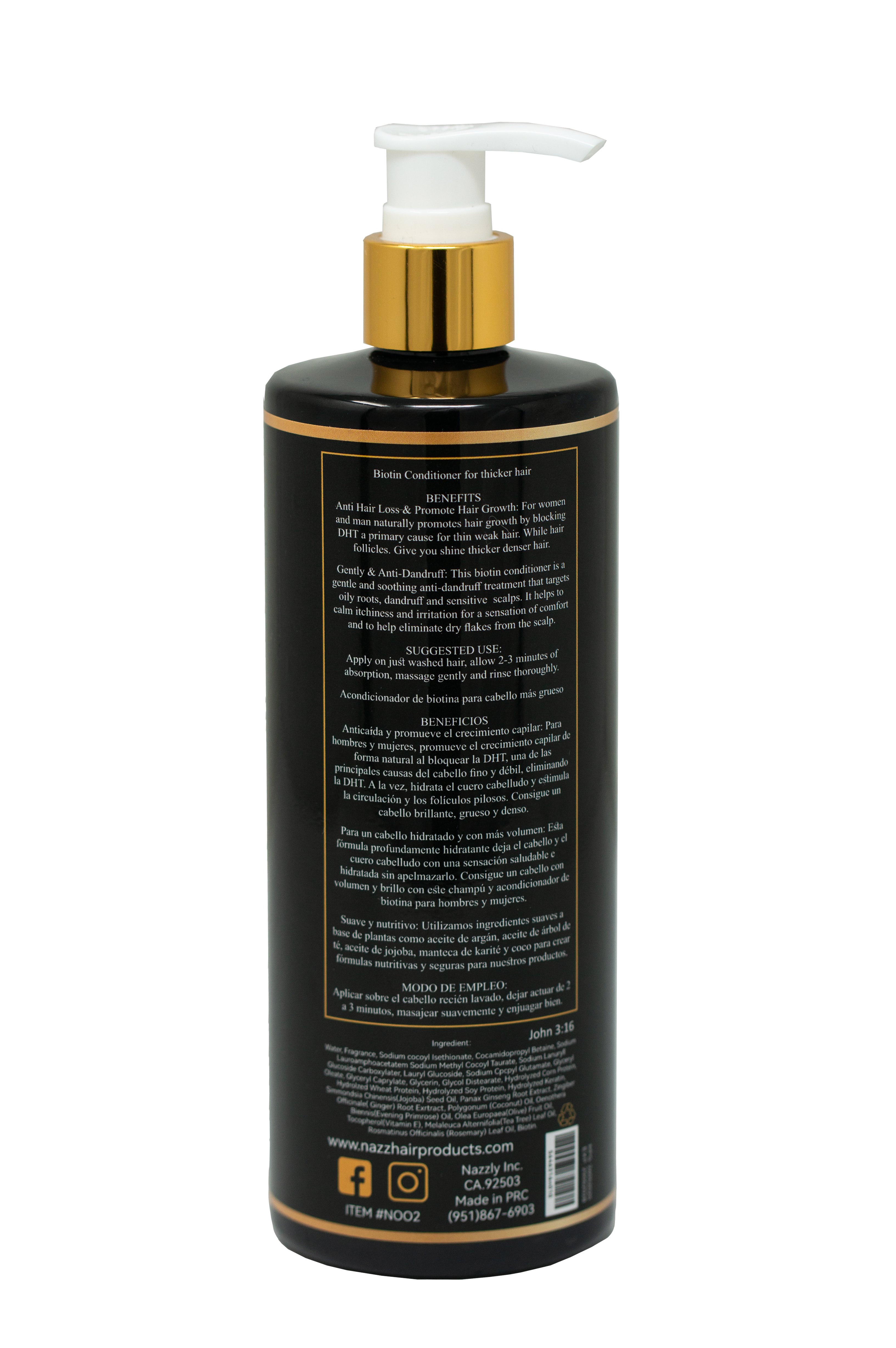 Biotin Conditioner For Thicker Hair