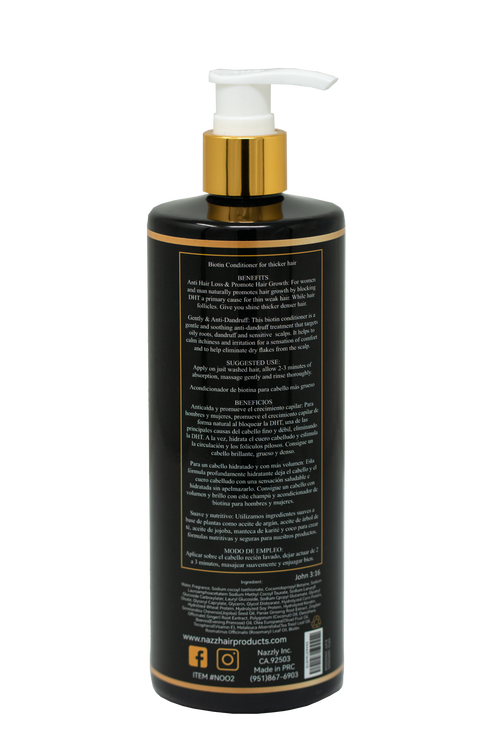 Biotin Conditioner For Thicker Hair